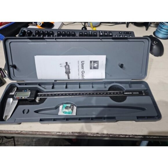 Electronic Digital Caliper Measuring Tool, 0-6 Inches Stainless Steel - Picture 2 of 2